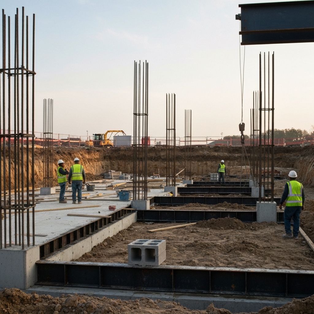 主体结构施工进度